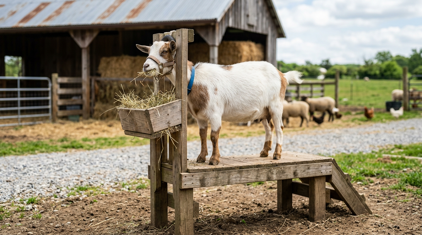 Why a Stable Goat Stand Makes Hoof Trimming Safer