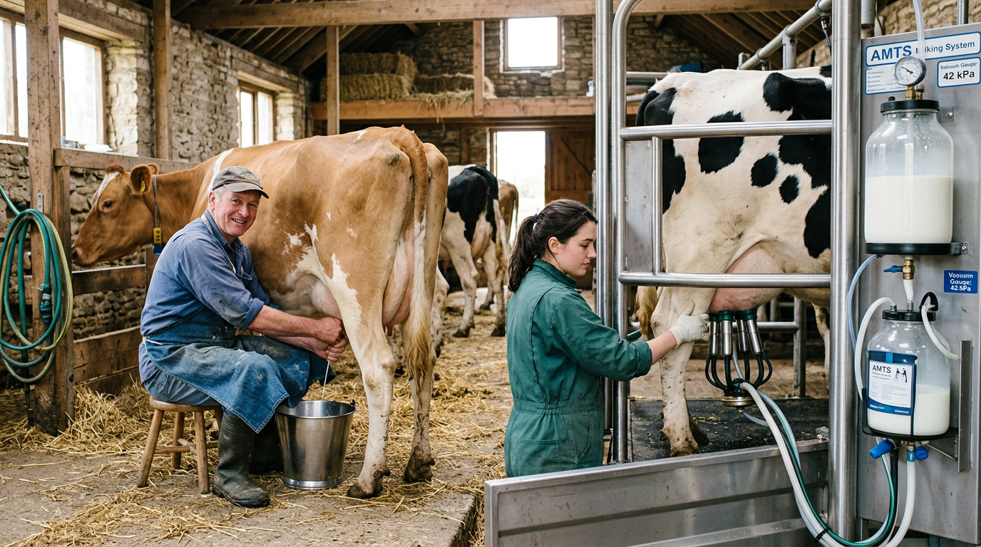 Milking by Hand or by Machine: Find Your Best Fit