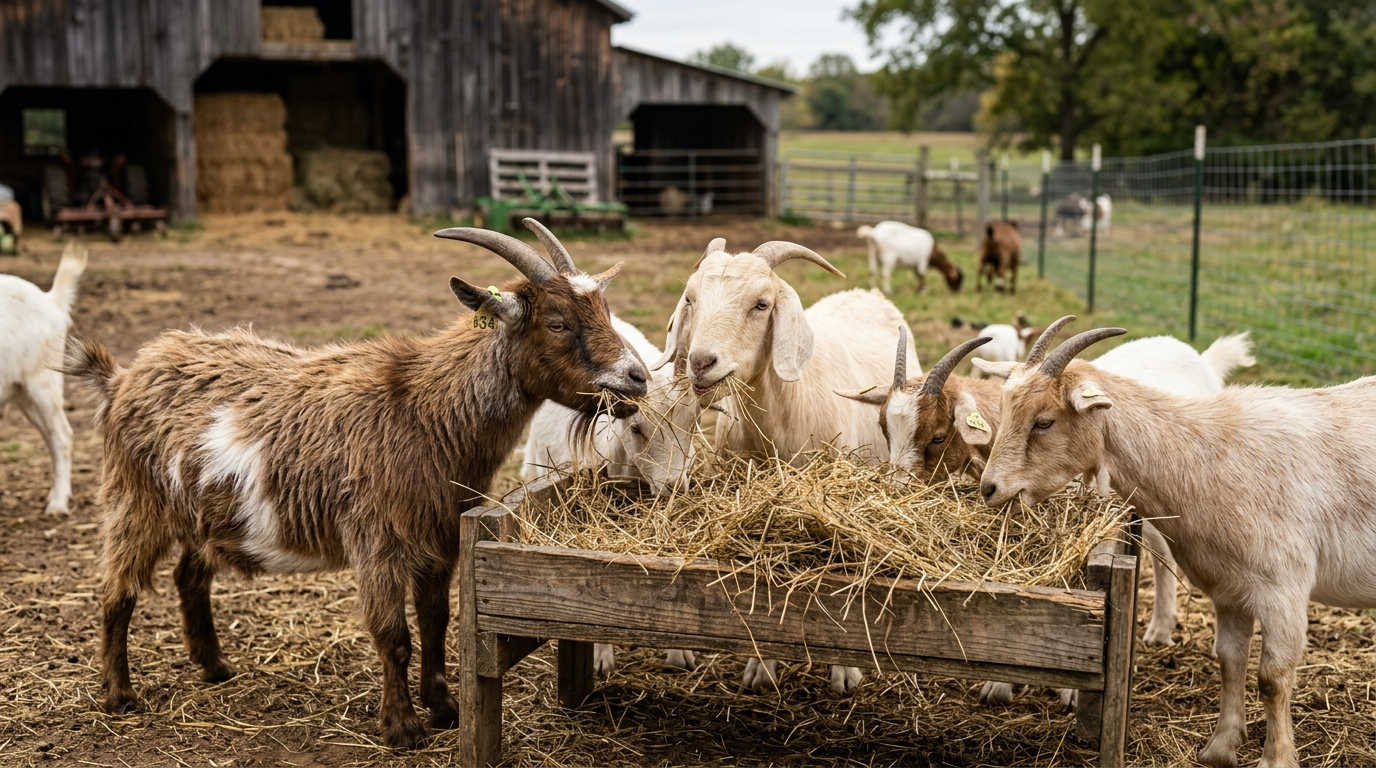 How Much Hay Goats Waste and Effective Solutions