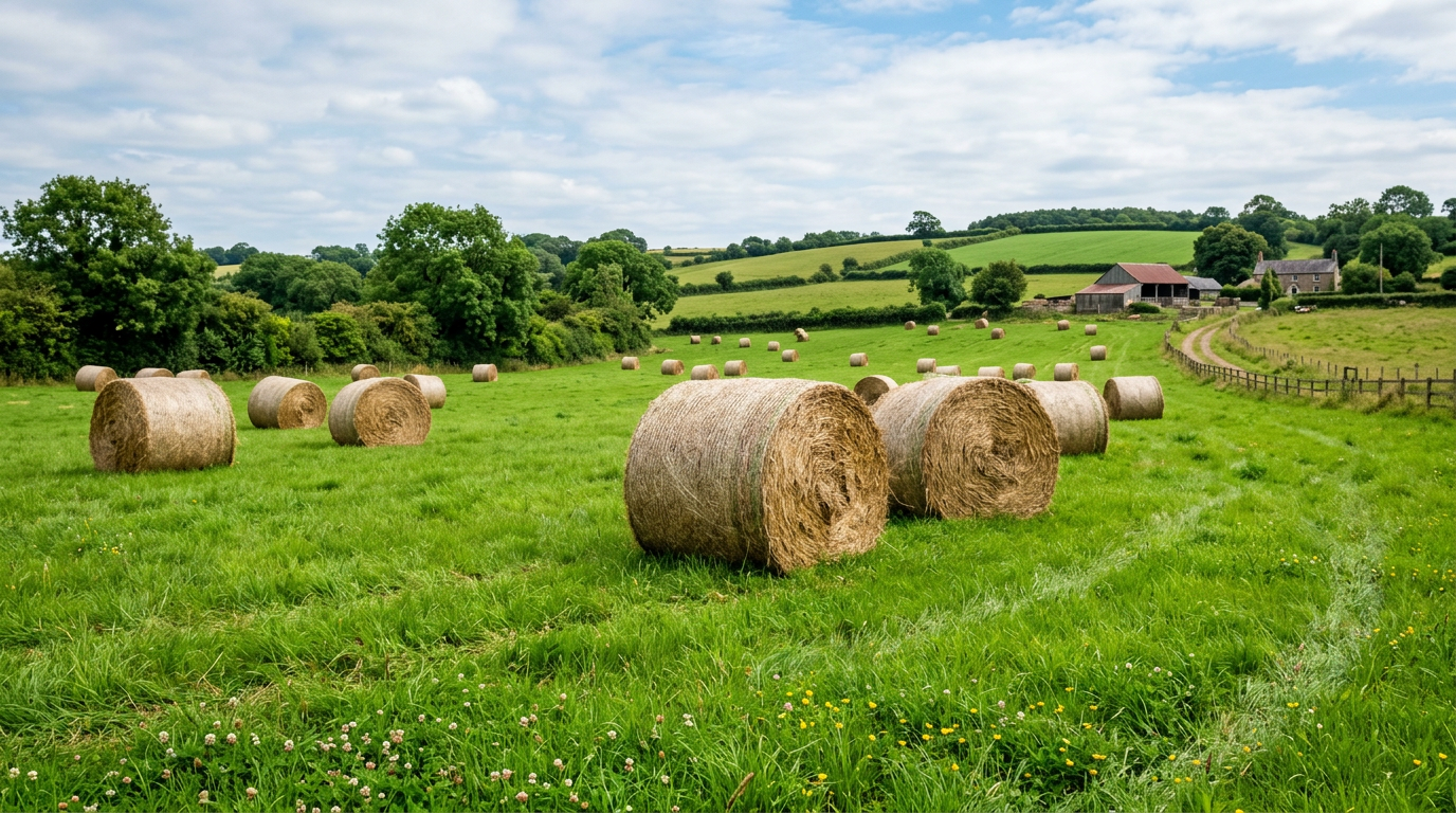 Cutting Hay Waste Without Cutting Feed Quality for Livestock