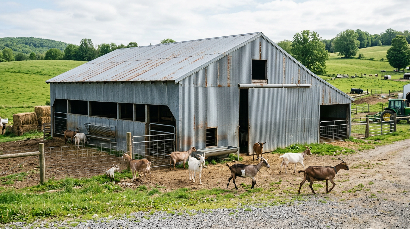 Why Galvanized Steel Lasts in a Goat Barn: Key Benefits