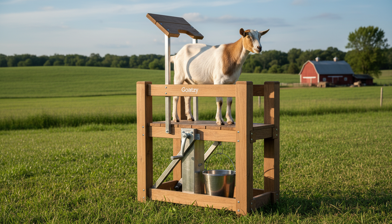 Goat Milking Stand Comparison: Goatzy Beats VEVOR Features
