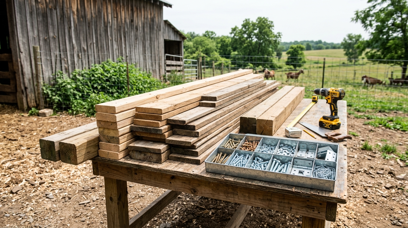 The Goat Stand Setup That Works for Any Size Herd