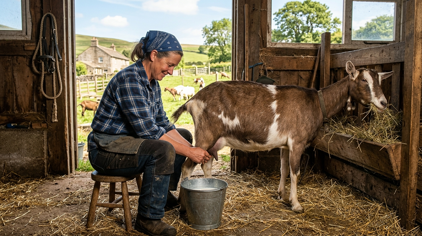 First Time Using a Goat Milking Machine Expect Success
