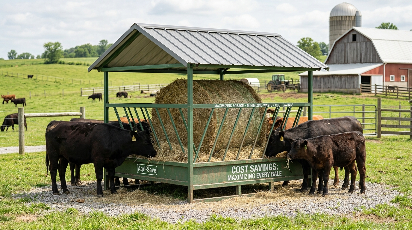 Why a Covered Hay Feeder Pays for Itself Efficiently