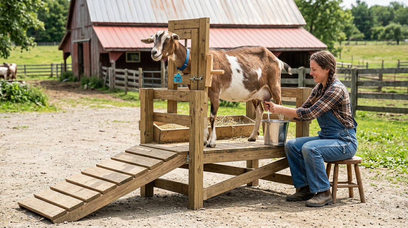 How to Choose a Goat Milking Stand for Care Efficiency