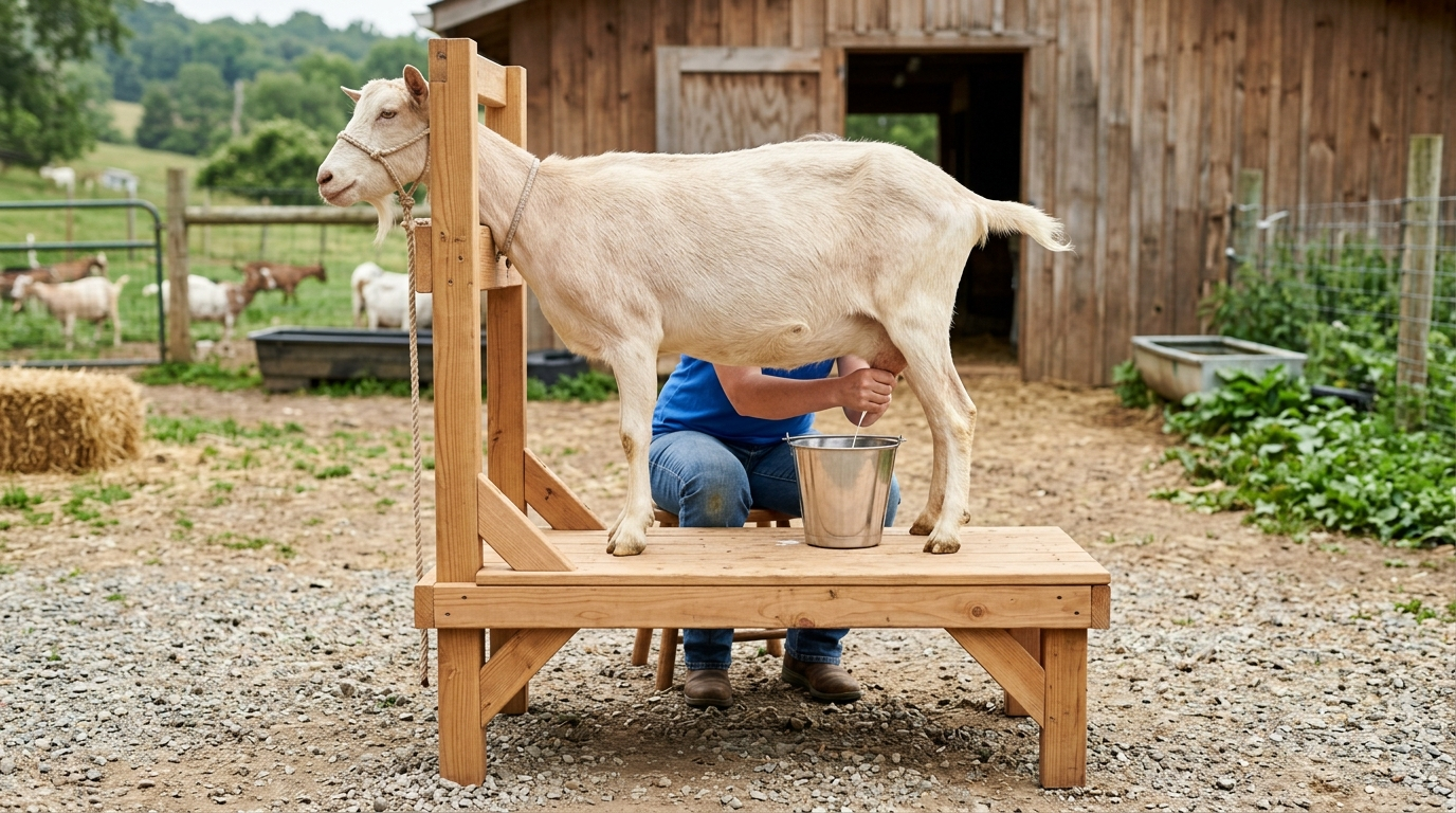 How to Choose a Goat Milking Stand for Care Efficiency
